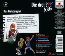 Die drei ??? Kids 87: Das Geisterspiel, CD