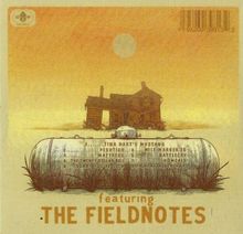 CD-Cover mit alter Hütte und einer Liste von Liedern. Am unteren Rand steht: "featuring THE FIELDNOTES".