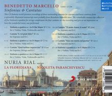 Benedetto Marcello (1686-1739): Sinfonias &amp; Cantatas, CD