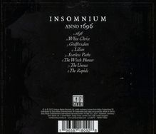 Insomnium: Anno 1696, CD