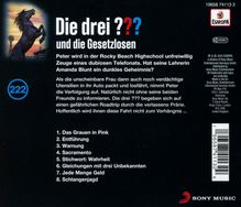 Die drei ??? (Folge 222) - und die Gesetzlosen, CD