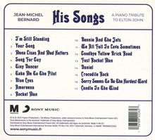 Jean-Michel Bernard - His Songs (A Tribute to Elton John), CD