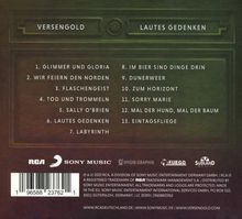 Versengold: Lautes Gedenken, CD