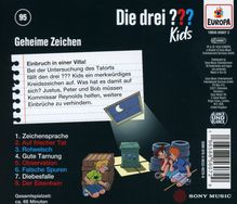 Boris Pfeiffer: Die drei ??? Kids 95: Geheime Zeichen, CD