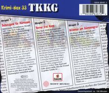 TKKG Krimi-Box 33 (Folgen 218, 219, 220), 3 CDs