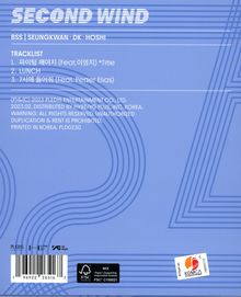 BSS (BooSeokSoon): BSS 1st Single Album: “Second Wind”, Maxi-CD