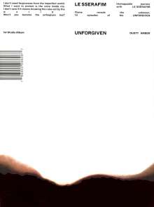 Le Sserafim: Unforgiven (Dusty Amber), 1 CD und 1 Buch