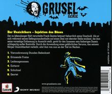 Gruselserie 12. Der Unsichtbare - Injektion des Bösen, CD