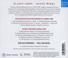 Blasius Ammon (1560-1590): Missa quatuor vocum pro defunctis, CD