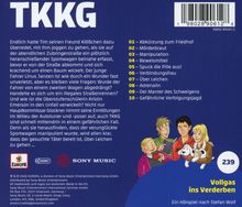 TKKG 239. Vollgas ins Verderben. Abkürzung zum Friedhof bis Gefährliche Verfolgungsjagd. Vier Leute mit Hund.