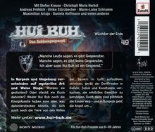 "Hui Buh - Das Schlossgespenst", "Wächter der Erde", "Manche Leute sagen, es gibt Gespenster", "www.hui-buh.de".