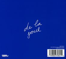 „de la soul“ in handgeschriebener weißer Schrift auf blauem Hintergrund. Unten links ein „mass appeal“ Logo.