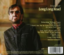 Ringo Starr, "Long Long Road". Eine Liste von Liedern und Produzent T Bone Burnett. Mann mit Sonnenbrille und schwarzer Jacke.