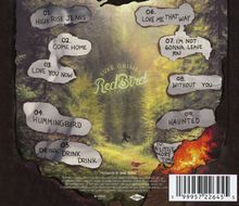 Auf verwittertem Hintergrund sind folgende Titel: 01. High Rise Jeans, 02. Come Home, 03. Love You Now, 04. Hummingbird.