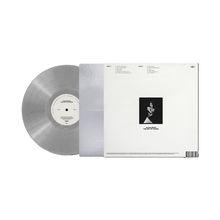 "OLIVIA DEAN THE ART OF LOVING" auf der weißen Rückseite eines Plattencovers. Eine Vinylschallplatte ist teilweise sichtbar.