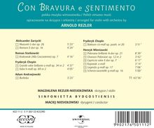 Magdalena Rezler-Niesiolowska - Con Bravura e Sentimento, CD
