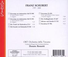 Franz Schubert (1797-1828): Ouvertüren, CD