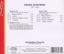 Franz Schubert (1797-1828): Klaviersonaten D.279 &amp; D.568, CD