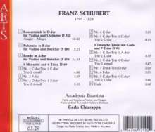 Franz Schubert (1797-1828): Werke für Violine &amp; Orchester, CD