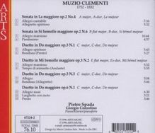 Muzio Clementi (1752-1832): Klavierwerke Vol.2, CD