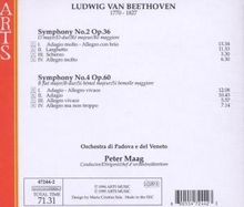 Ludwig van Beethoven (1770-1827): Symphonien Nrn. 2 Und 4, CD