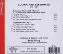 Ludwig van Beethoven (1770-1827): Symphonien Nr.1 &amp; 3, CD