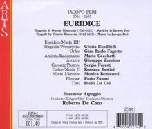 Jacopo Peri (1561-1633): Euridice, 2 CDs