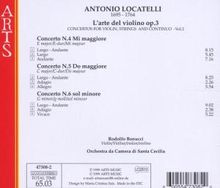 Pietro Locatelli (1695-1764): Violinkonzerte op.3 Nr.4-6, CD