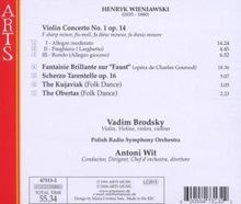 Henri Wieniawski (1835-1880): Violinkonzert Nr.1, CD