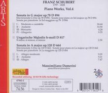 Franz Schubert (1797-1828): Klaviersonaten D.664 &amp; D.894, CD