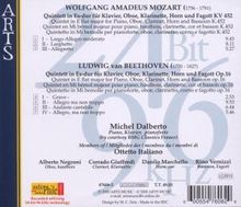 Wolfgang Amadeus Mozart (1756-1791): Quintett KV 452 für Klavier &amp; Bläser, CD