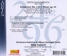 Dmitri Schostakowitsch (1906-1975): Symphonie Nr.4, CD