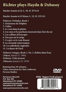 Svjatoslav Richter plays Haydn &amp; Debussy, DVD
