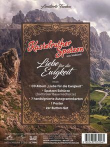 Kastelruther Spatzen: Liebe für die Ewigkeit (limitierte Fanbox), 1 CD und 1 Merchandise