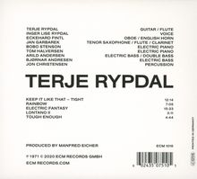 Terje Rypdal (geb. 1947): Terje Rypdal, CD