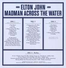 Elton John (geb. 1947): Madman Across The Water (Limited 50th Anniversary Edition), 3 CDs und 1 Blu-ray Disc