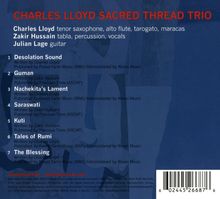 Charles Lloyd (geb. 1938): Trios: Sacred Thread, CD