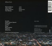 Mark Feldman (geb. 1955): What Exit, CD