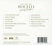 Andrea Bocelli: A Family Christmas, CD