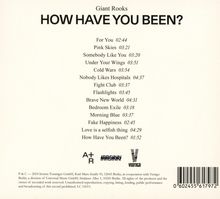 Giant Rooks: How Have You Been?, CD