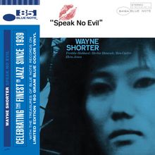 Wayne Shorter (1933-2023): Speak No Evil (180g) (Limited Indie Exclusive Edition) (Blue Vinyl), LP
