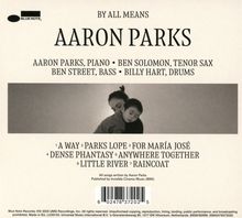 Titel: BY ALL MEANS. Künstler: Aaron Parks. Musiker: Aaron Parks, Ben Solomon, Ben Street, Billy Hart. Schwarz-Weiß-Foto: Mutter mit Kind.