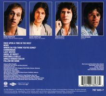 Mark Knopfler, David Knopfler, John Illsley, Pick Withers. Songs: Once Upon a Time in the West, News, Communiqué. Bilder: Vier Porträts.