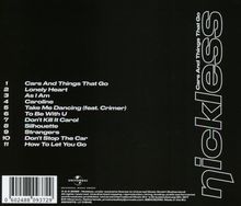Songliste mit 11 Titeln: "Cars And Things That Go", "Lonely Heart", "As I Am", "Caroline", "Take Me Dancing" (feat. Crimer).