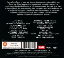 Queen &amp; Adam Lambert: Live Around The World, 1 CD und 1 DVD