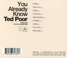 Ted Poor: You Already Know, CD