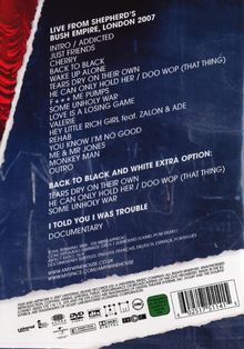Amy Winehouse: Back To Black/I Told You I Was Trouble: Live In London, DVD