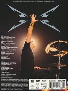 Metallica: Quebec Magnetic: Live 2009, 2 DVDs