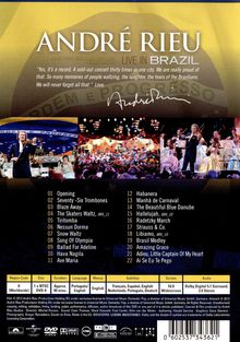 André Rieu (geb. 1949): Live In Brazil 2012, DVD