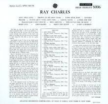 Ray Charles: Ray Charles (Limited Edition) (Crystal Clear Vinyl), LP